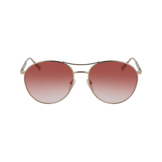 Longchamp Rose Gold Metal Sunglasses