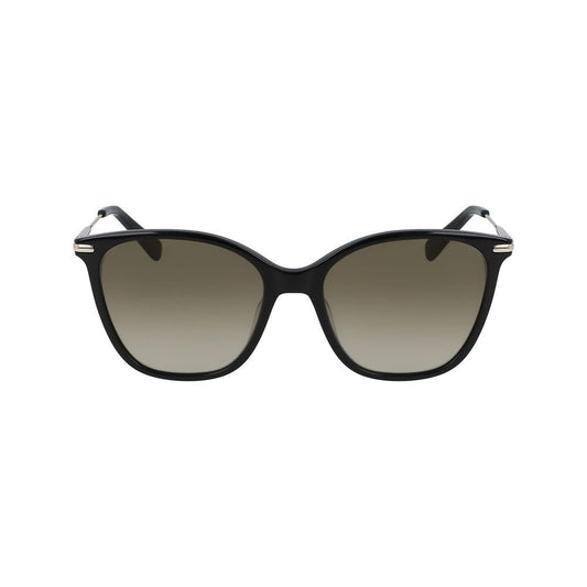 Longchamp Black Acetate Sunglasses Longchamp