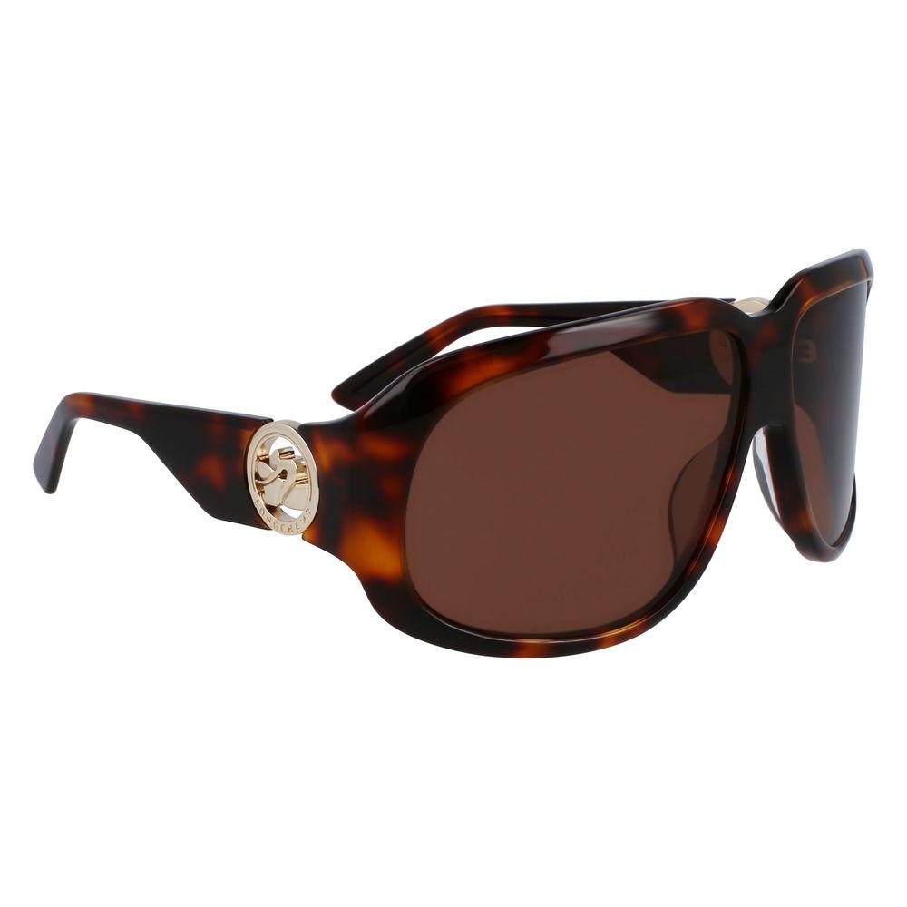 Longchamp Brown Acetate Sunglasses Longchamp