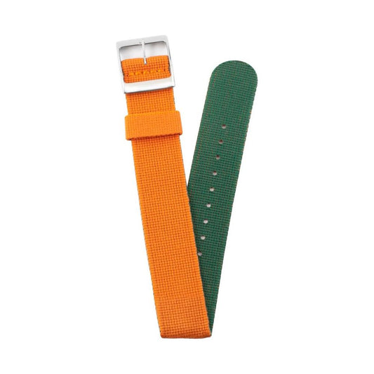 Timex Orange Nylon Watch Timex