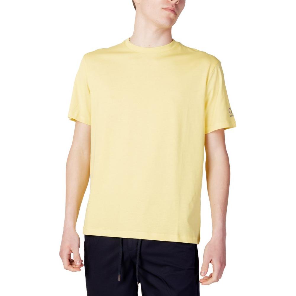 Suns Yellow Cotton T-Shirt