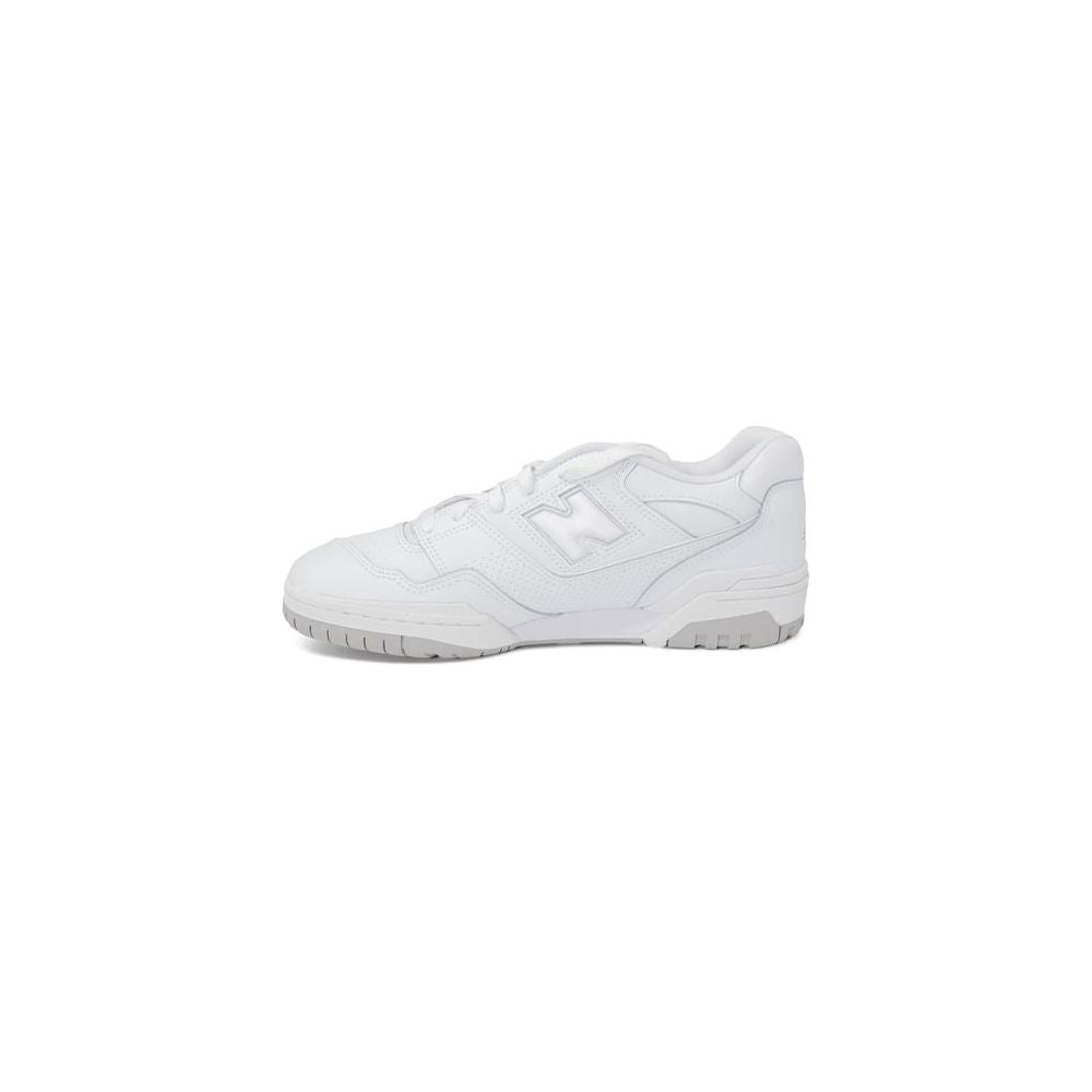 New Balance White Leather Sneaker