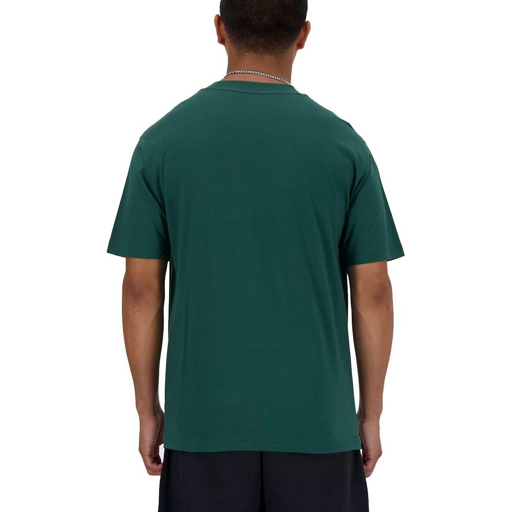 New Balance Green Cotton T-Shirt New Balance