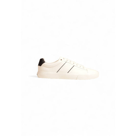 Hugo Boss Cream Leather Sneaker Hugo Boss