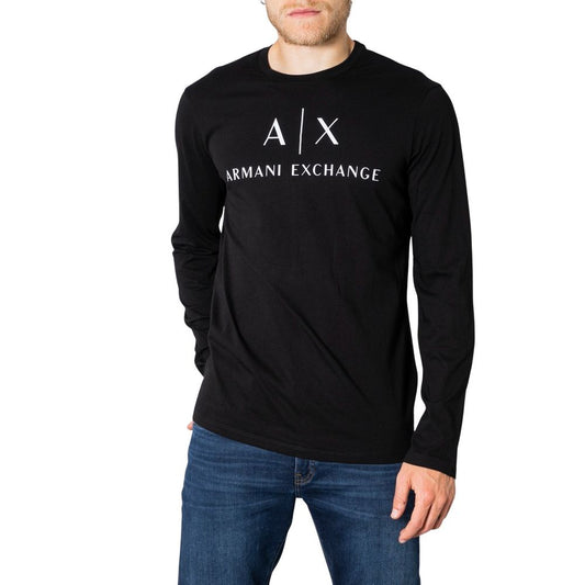 Armani Exchange Black Cotton Shirt