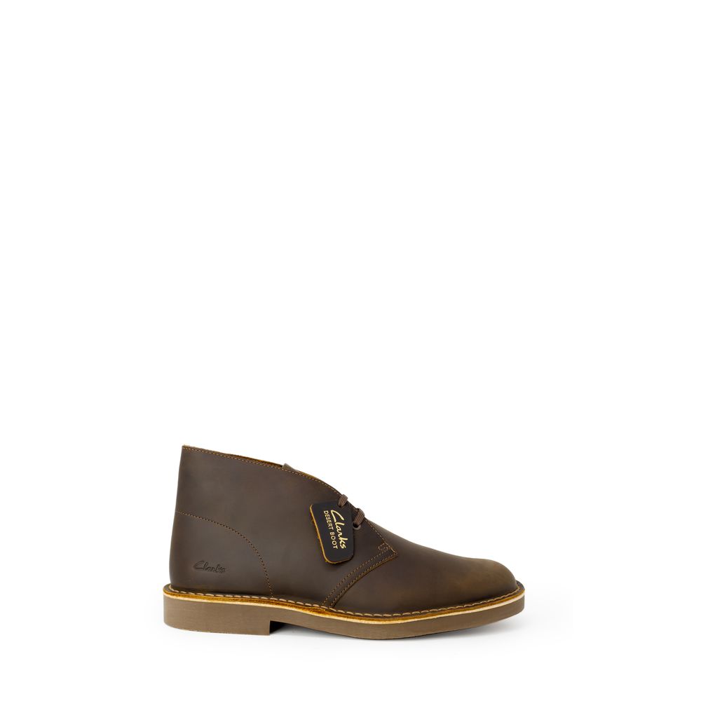 Clarks Brown Leather Boot Clarks