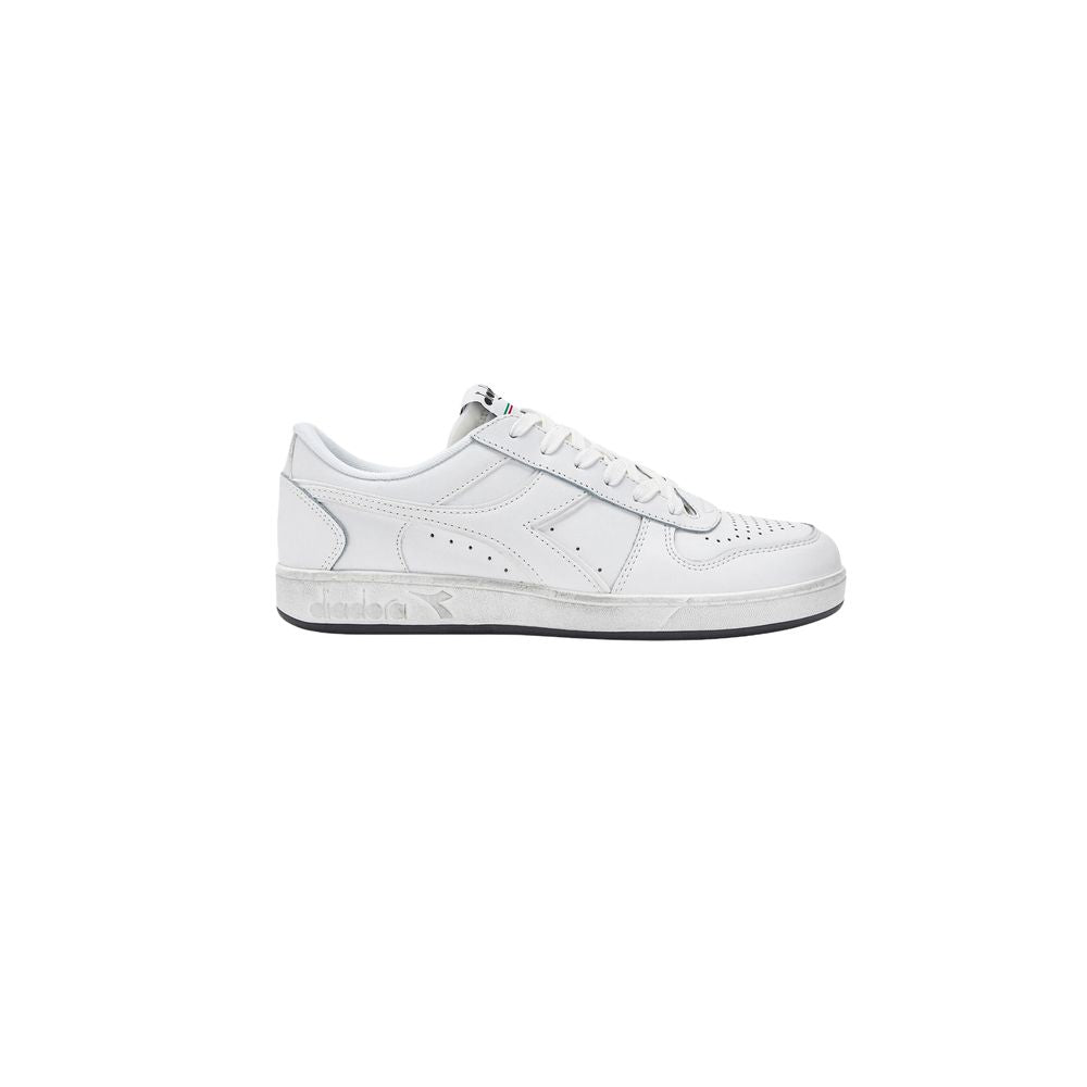 Diadora White Leather Sneaker Diadora