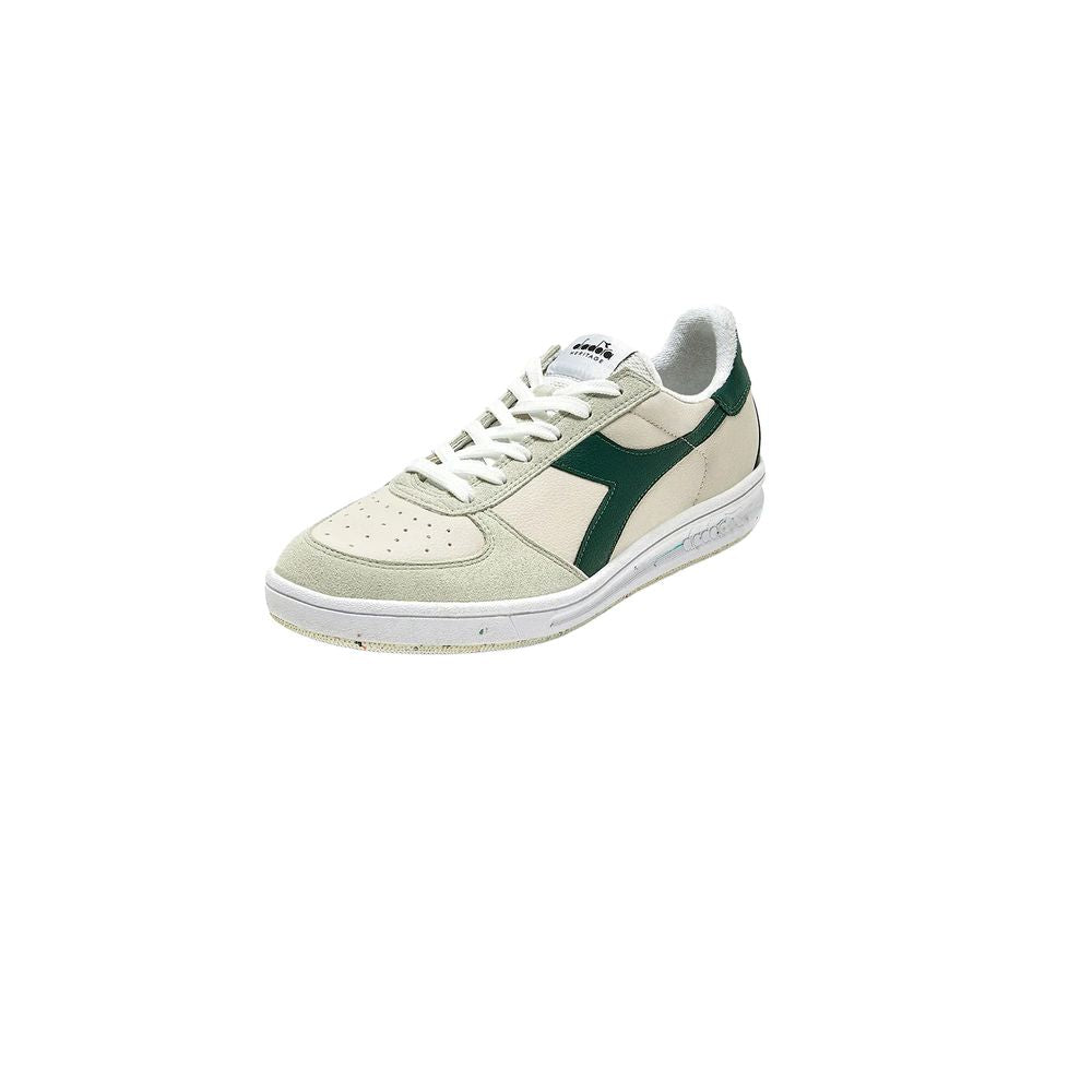 Diadora Green Leather Sneaker Diadora