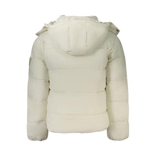 Calvin Klein White Polyamide Jacket Calvin Klein