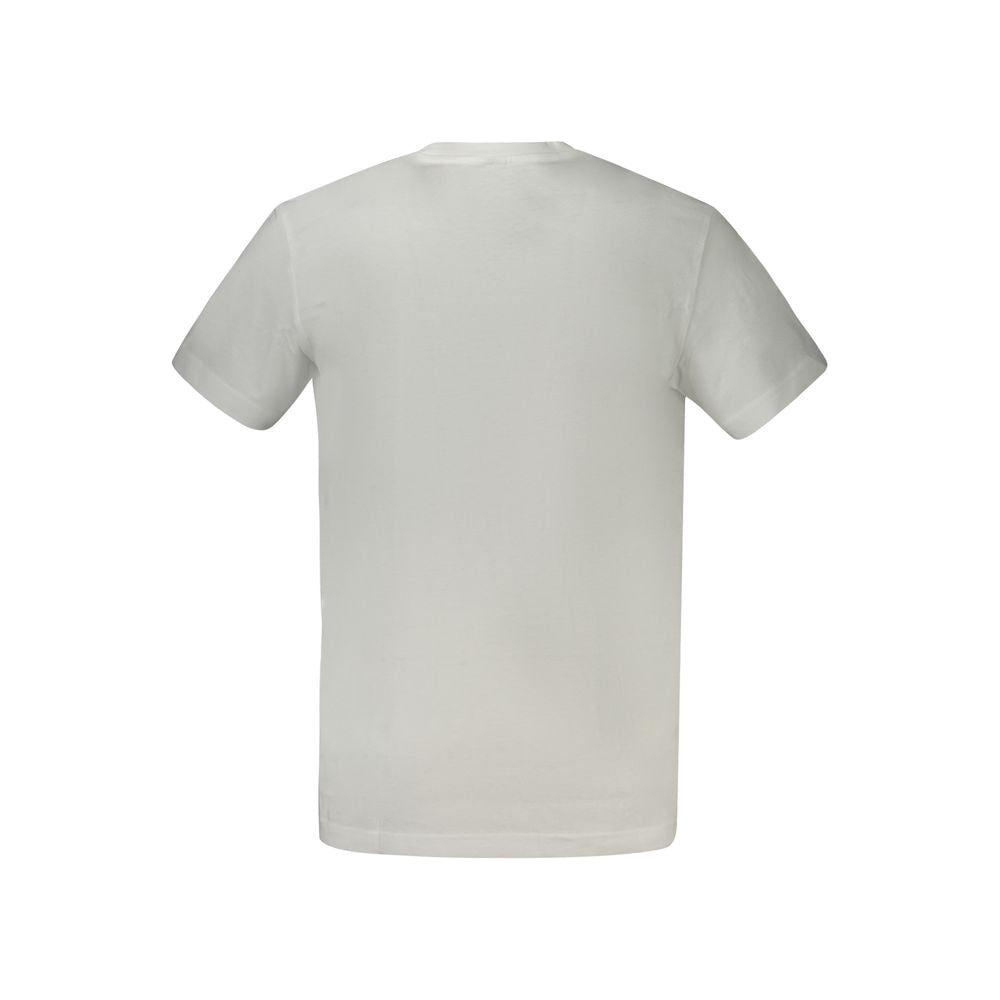 Calvin Klein White Cotton T-Shirt Calvin Klein