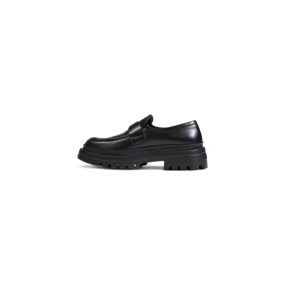 Love Moschino Black Polyethylene Flat Shoe