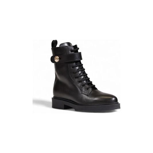 Furla Black Leather Boot Furla