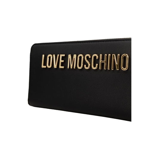 Love Moschino Black Polyethylene Wallet Love Moschino