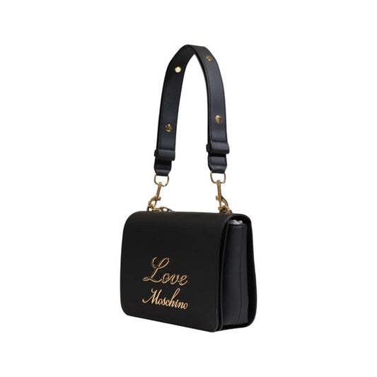 Love Moschino Black Polyethylene Handbag Love Moschino