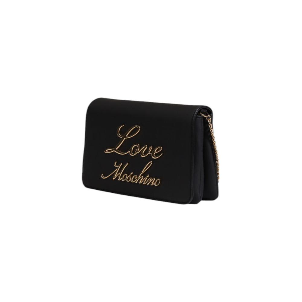 Love Moschino Black Polyethylene Handbag Love Moschino