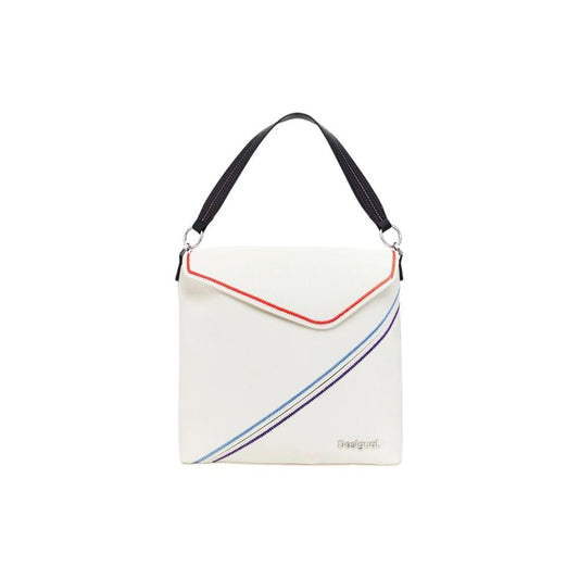 Desigual Cream Polyethylene Backpack Desigual