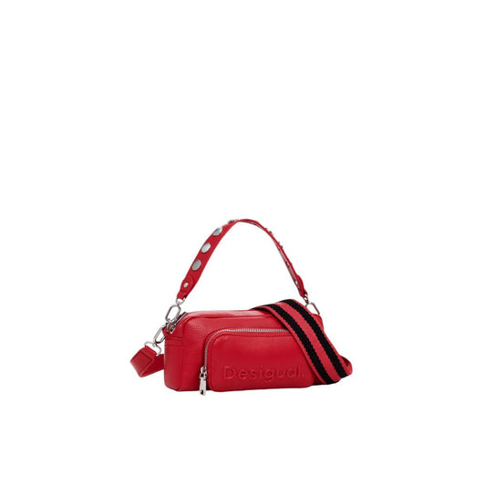 Desigual Red Polyethylene Handbag Desigual