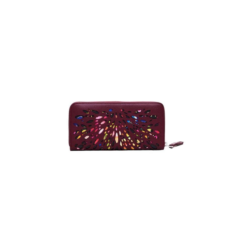 Desigual Purple Polyethylene Wallet Desigual