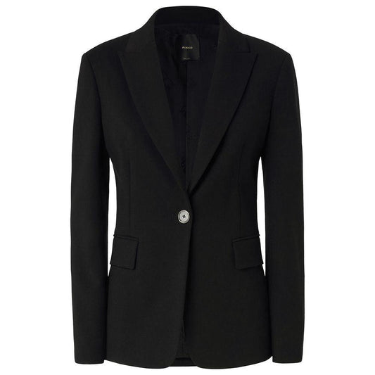 PINKO Black Polyester Suits & Blazer PINKO