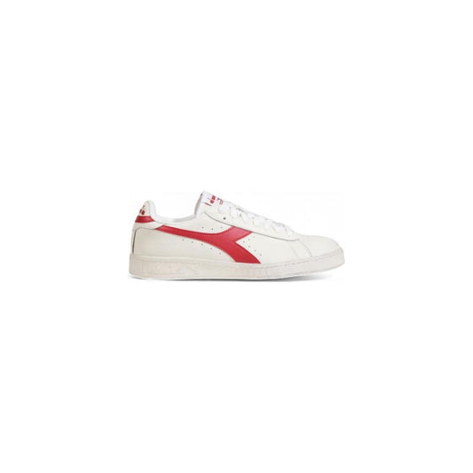 Diadora Red Leather Sneaker Diadora