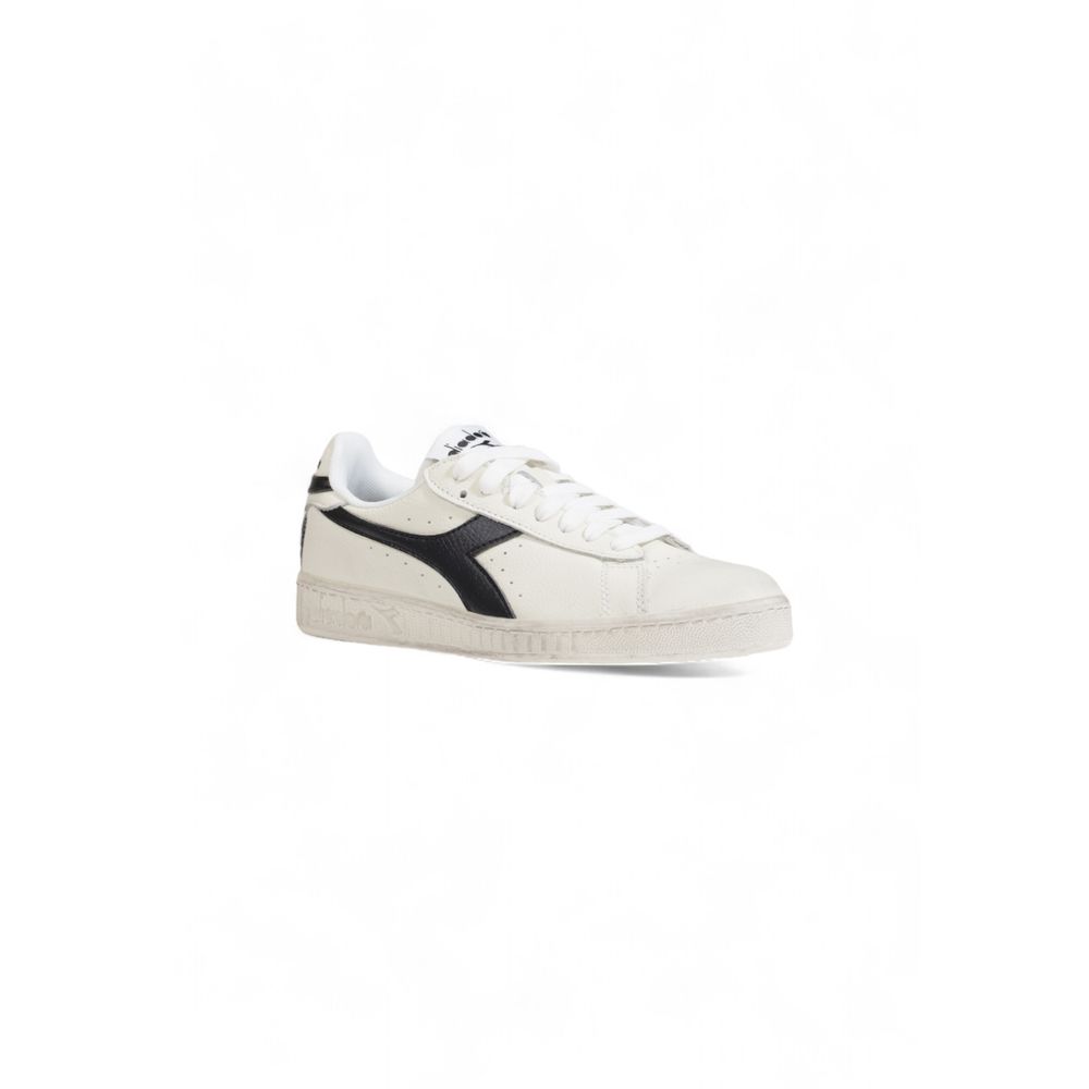 Diadora Black And White Leather Sneaker Diadora