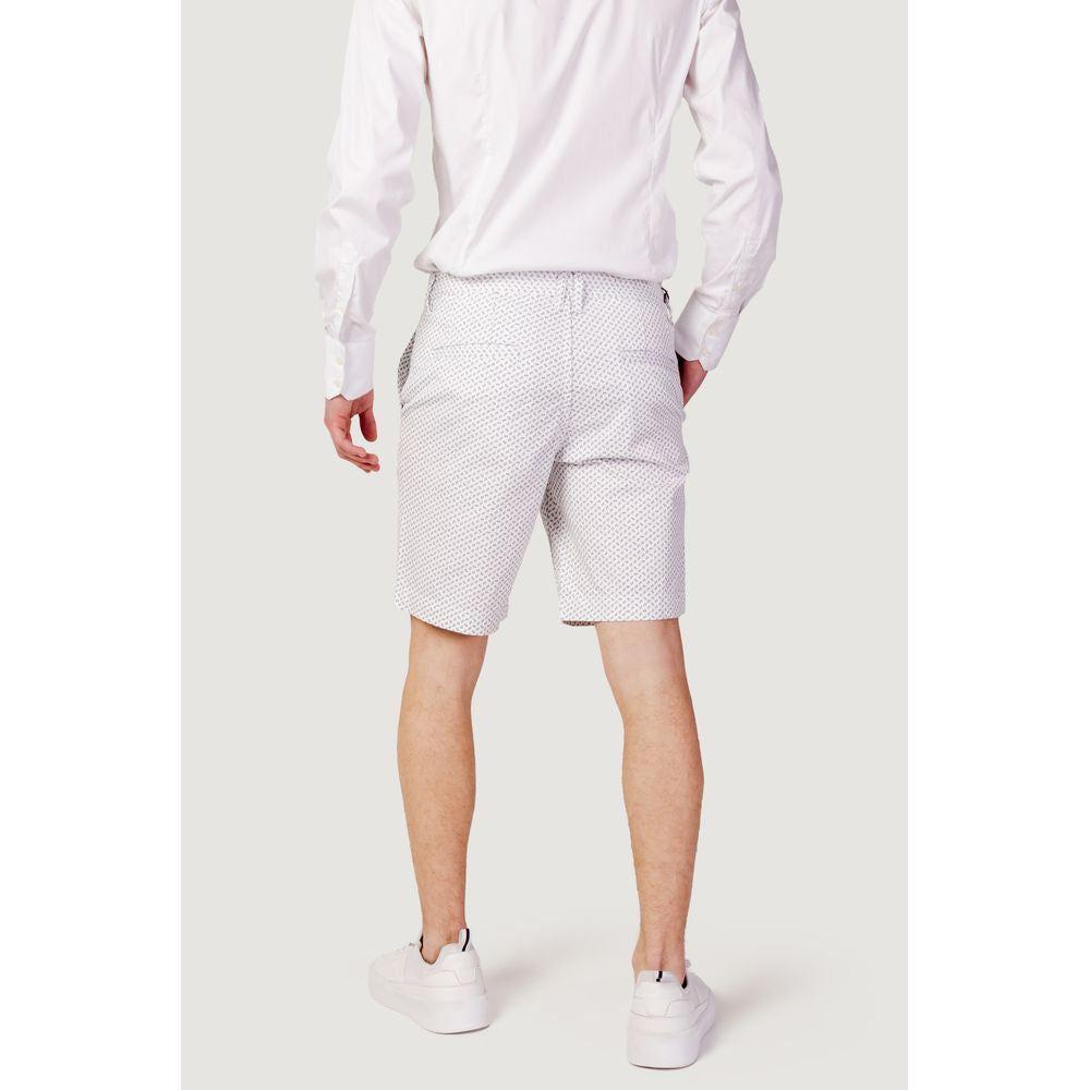 Armani Exchange White Cotton Short Armani Exchange