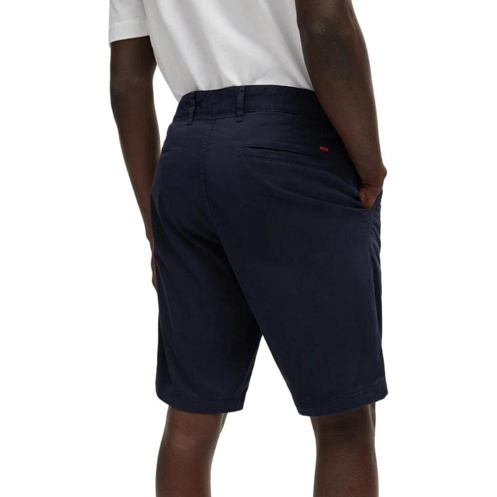 Hugo Boss Blue Cotton Short Hugo Boss