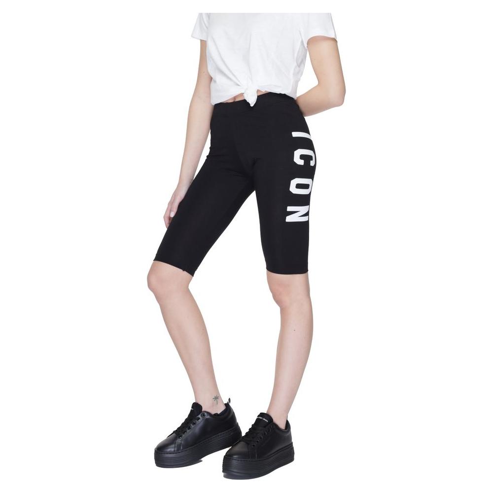 Icon Black Cotton Short Icon