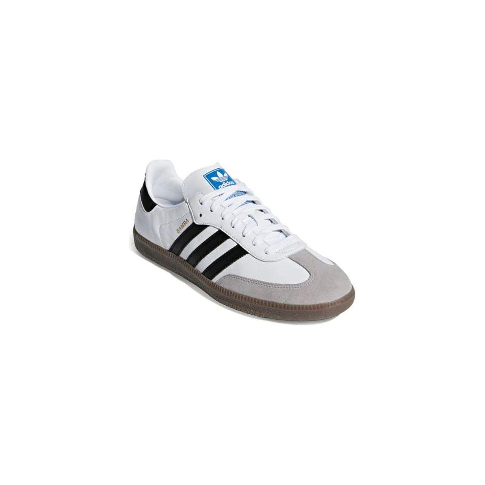 Adidas White Leather Sneaker Adidas