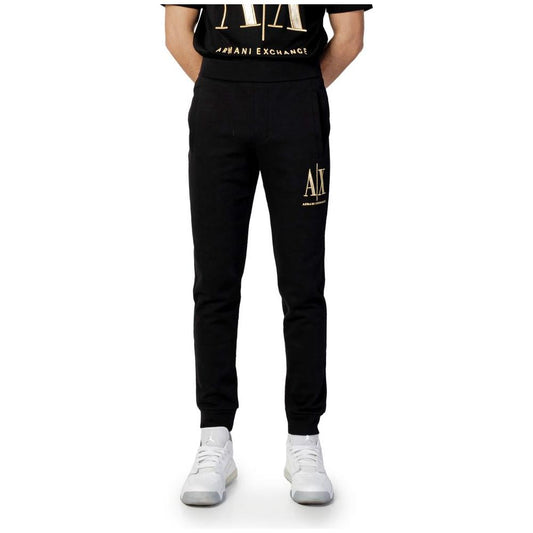 Armani Exchange Black Cotton Jeans & Pant Armani Exchange