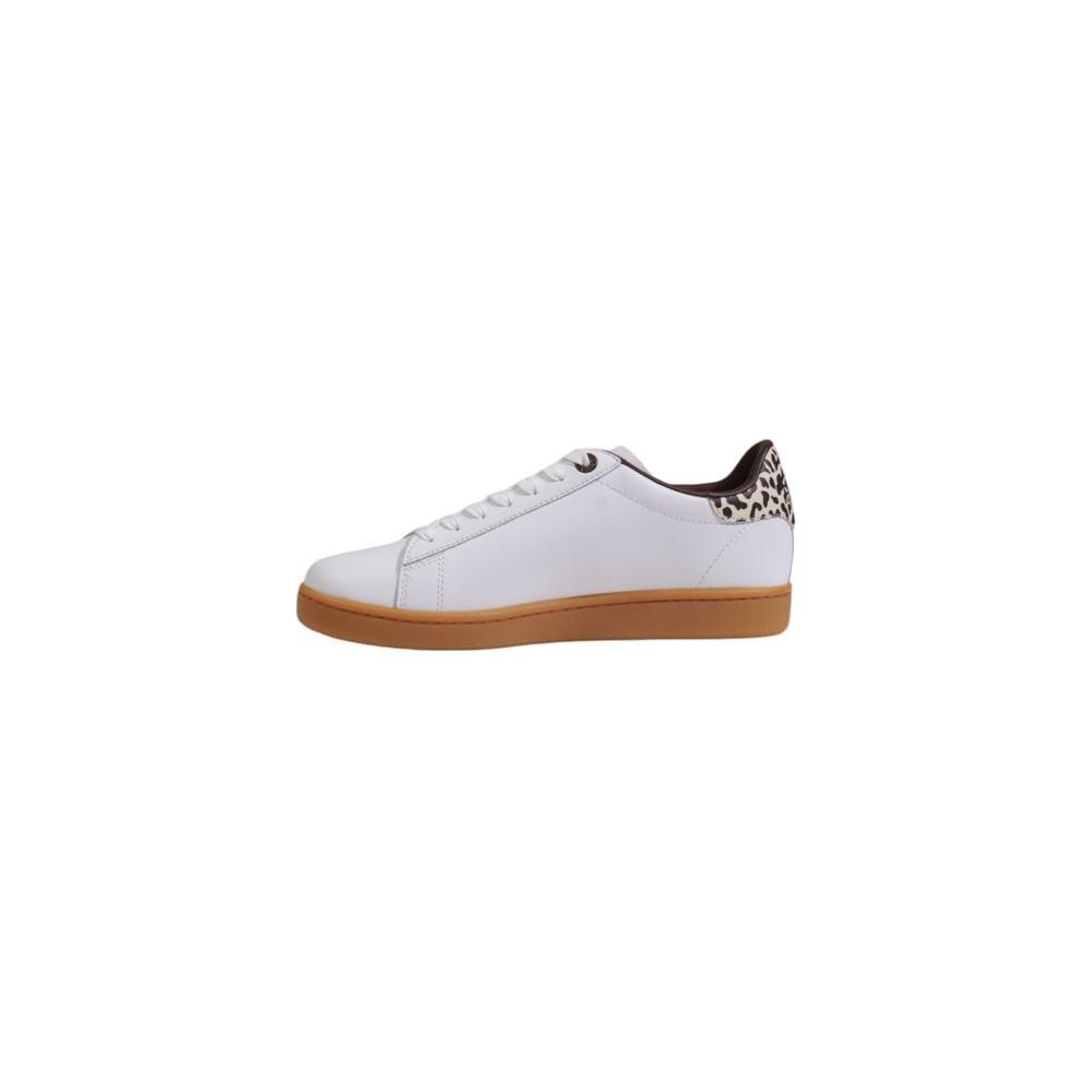 EA7 Emporio Armani Beige Leather Sneaker EA7 Emporio Armani