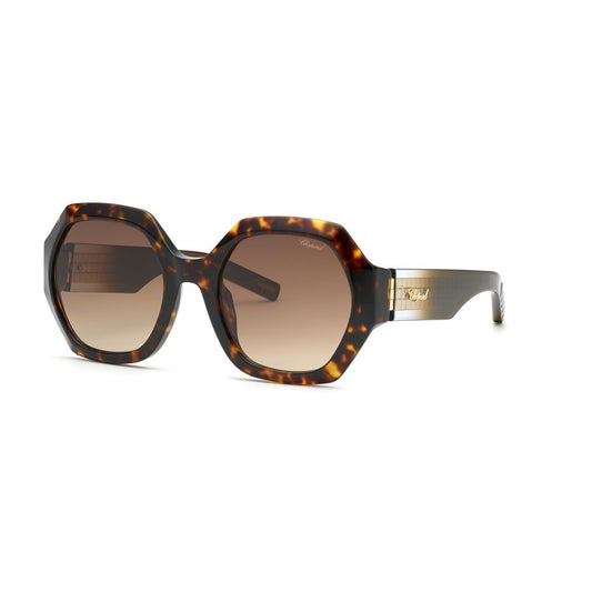 Chopard Brown Acetate Sunglasses Chopard