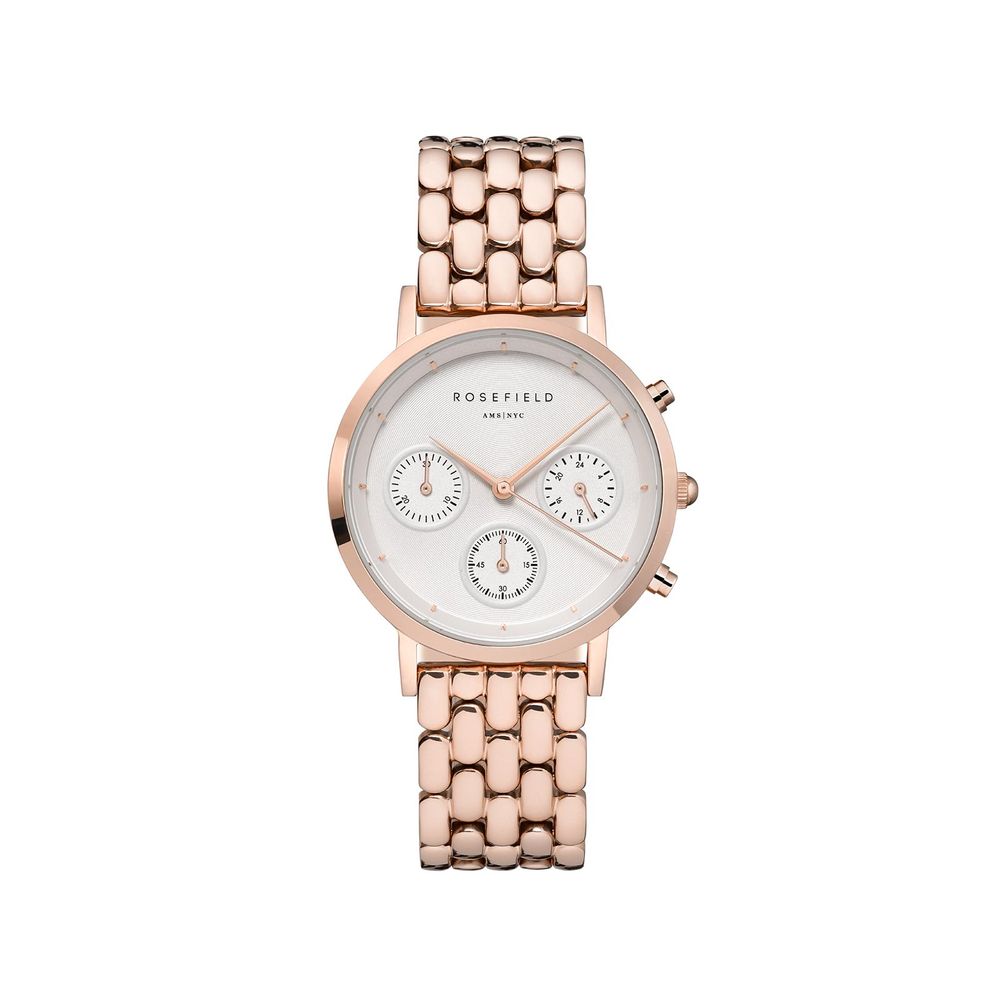 Rosefield Multicolor Stainless Steel Dress Watch