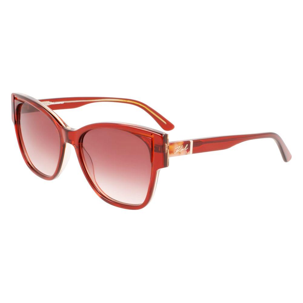 Karl Lagerfeld Orange Acetate Sunglasses Karl Lagerfeld