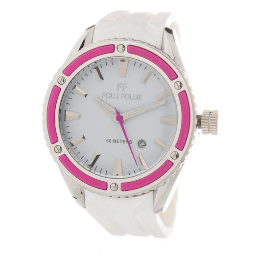 Folli Follie White Silicone Watch Folli Follie