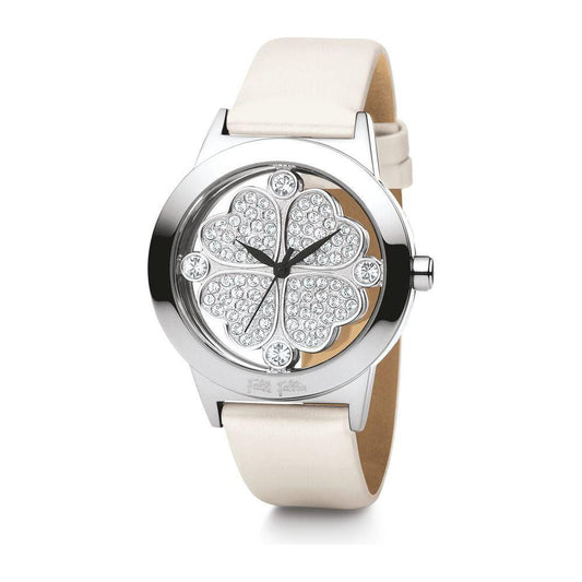 Folli Follie White Leather Watch Folli Follie