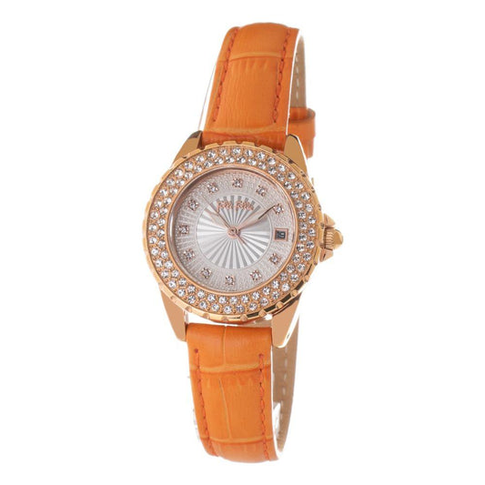 Folli Follie Orange Leather Watch Folli Follie