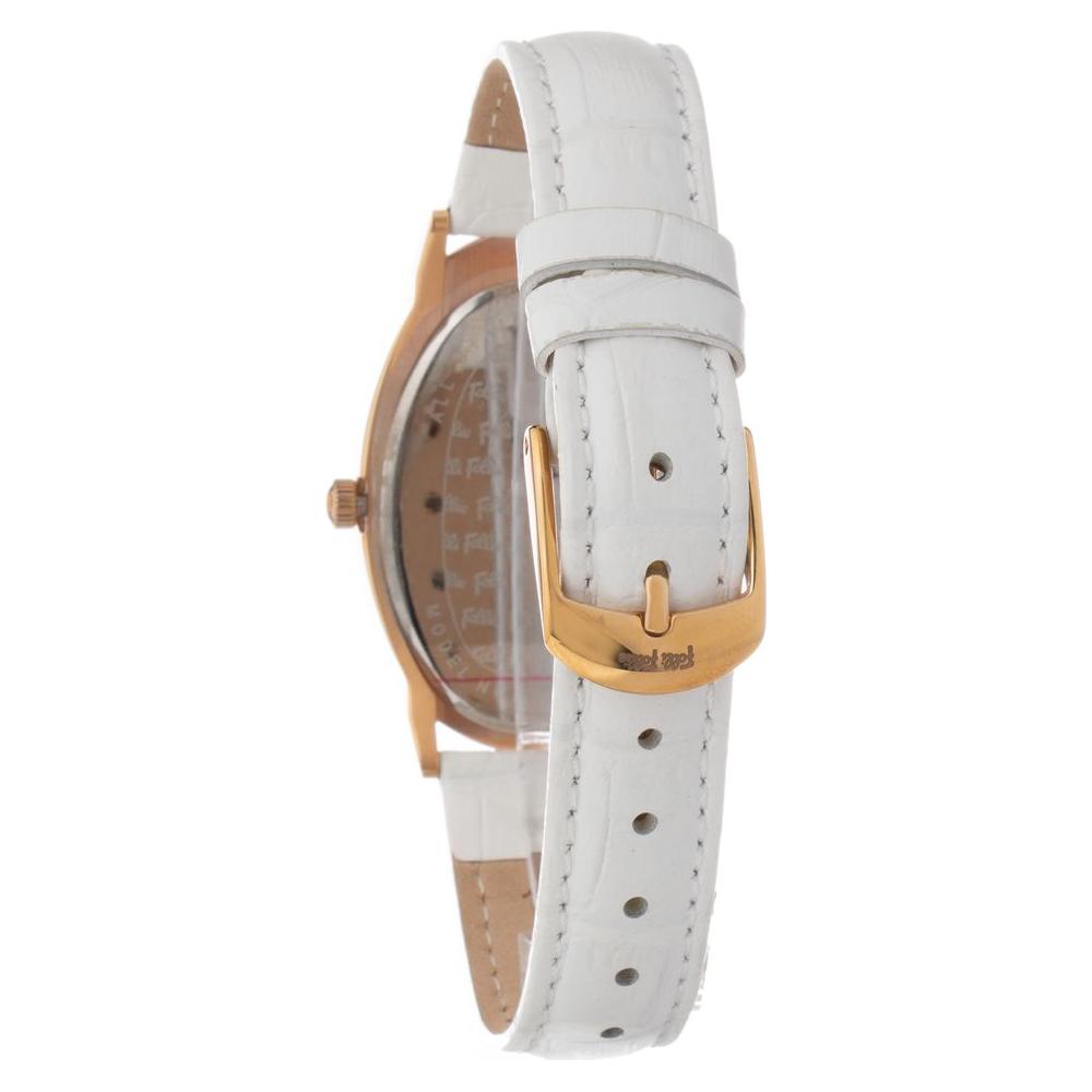 Folli Follie White Leather Watch Folli Follie