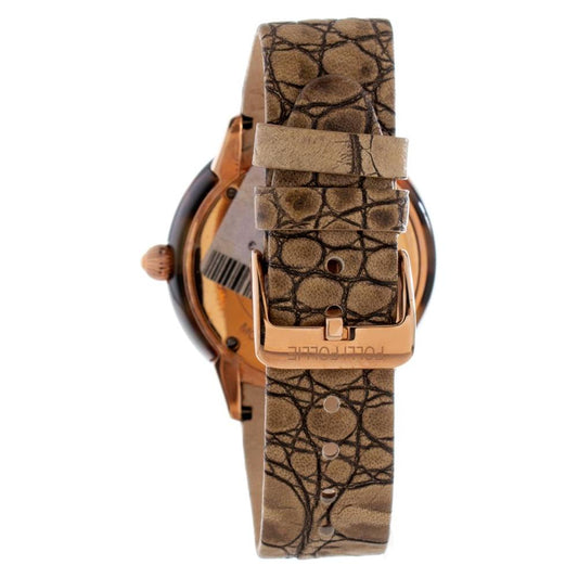 Folli Follie Brown Leather Watch Folli Follie