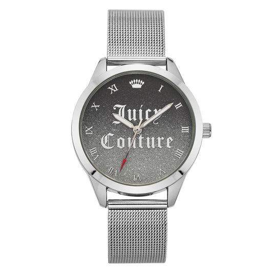 Juicy Couture Silver Stainless Steel Dress Watch