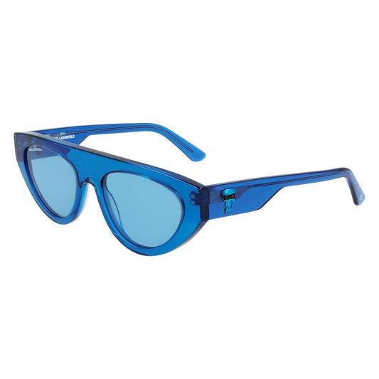 Karl Lagerfeld Blue Acetate Sunglasses Karl Lagerfeld