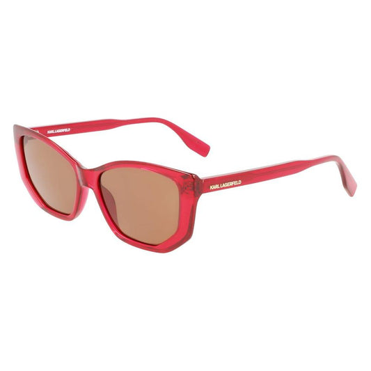 Karl Lagerfeld Red Injected Sunglasses Karl Lagerfeld