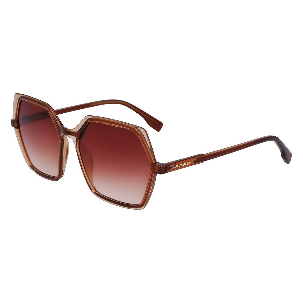 Karl Lagerfeld Brown Injected Sunglasses Karl Lagerfeld