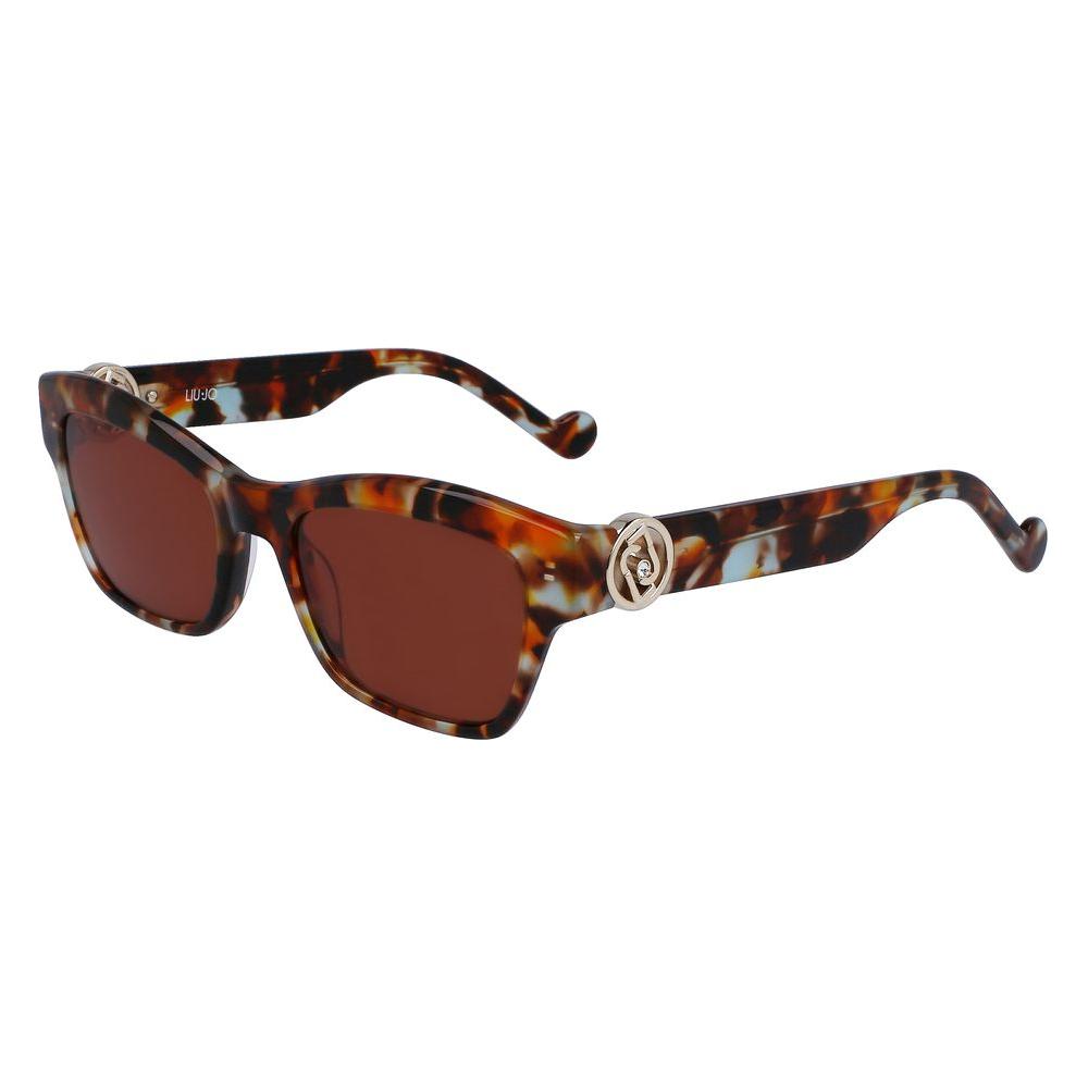 Liu Jo Brown Acetate Sunglasses Liu Jo