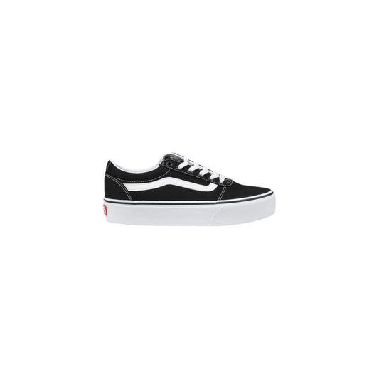 Vans Black And White Fabric Sneaker Vans