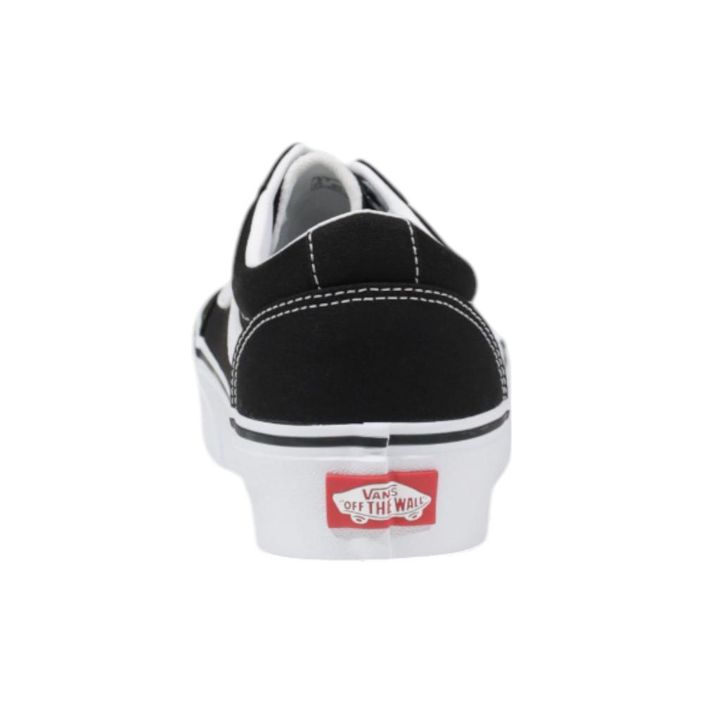 Vans Black And White Fabric Sneaker Vans