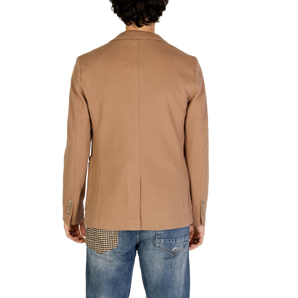 Gianni Lupo Beige Cotton Blazer 1728,71956299936,Beige,Blazers - Suits & Blazers - Clothing,Clothing,Gianni Lupo,IT44 | S,Men,New with tags,Suits & Blazers - Clothing
