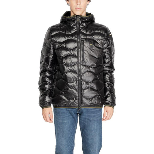 Blauer Black Polyamide Jacket Blauer