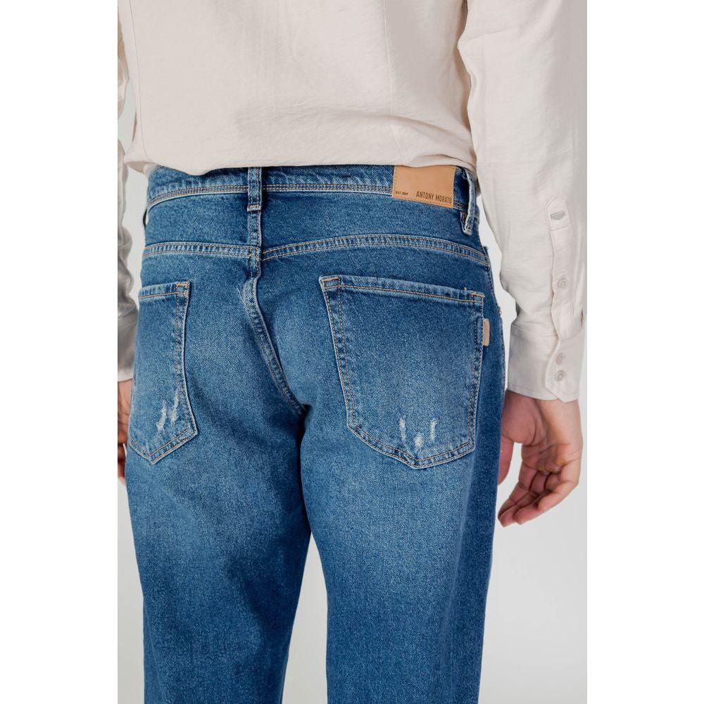 Antony Morato Blue Cotton Jeans & Pant Antony Morato