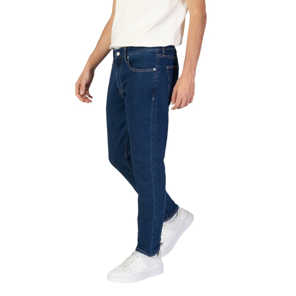 Calvin Klein Jeans Blue Cotton Jeans & Pant Calvin Klein Jeans